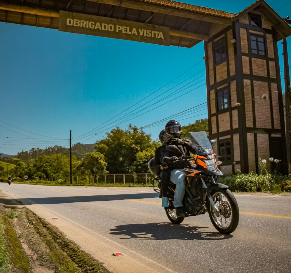 Viagem de moto